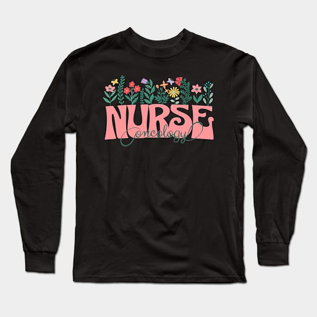 Oncology Nurse Long Sleeve T-Shirt by Jambella